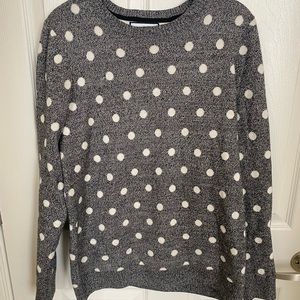 Charter Club Polka Dot Sweater, Sz M